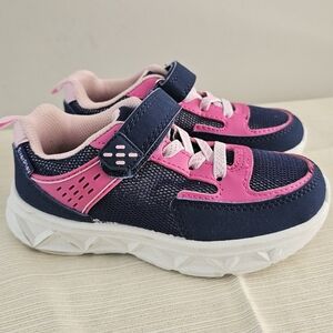 NWOB OSHKOSH B'GOSH Girls Ethan Ever Play Velcro Closure Sneakers, Shoes